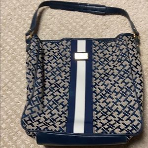 Tommy Hilfiger black and beige purse.  Barely used